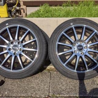 【値下げ】日産C25セレナ　タイヤ＆ホイール　205/50R17の画像