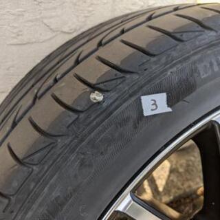 【値下げ】日産C25セレナ　タイヤ＆ホイール　205/50R17の画像