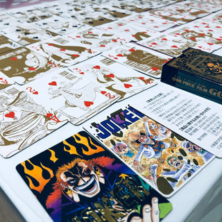 ワンピース　映画特典　GOLD トランプの画像