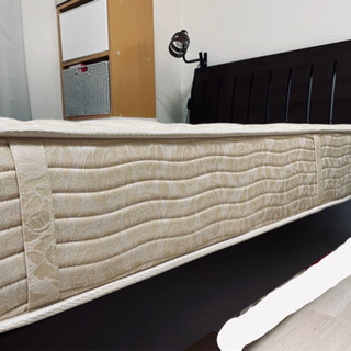 美品】シモンズ社製 高級シングルマットレス(20cm)&ベッドフレームセット