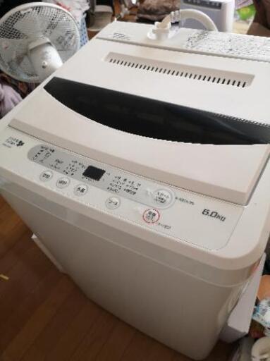 洗濯機　2016年製　使用期間半年