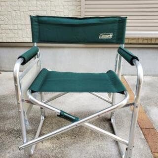 Coleman テーブル付きアルミキャプテンチェア