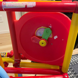 わんわん折りたたみ滑り台の画像