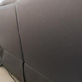 【再募集】ニトリ 3人用本革電動リクライニングソファの画像