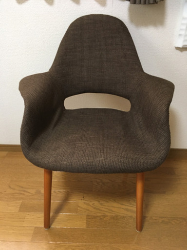 イームズ オーガニックチェア ブラウン 茶色