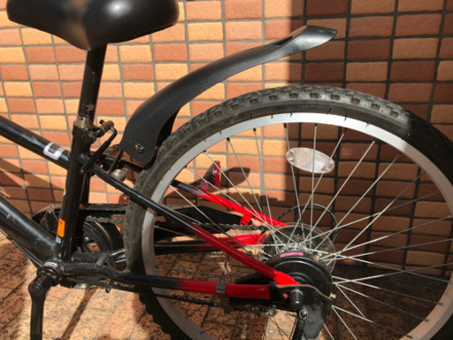 美品！　子供用24インチ自転車　ブラック