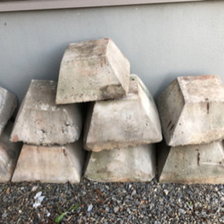 庭用　束石（基礎石）無償にてお譲りします。の画像