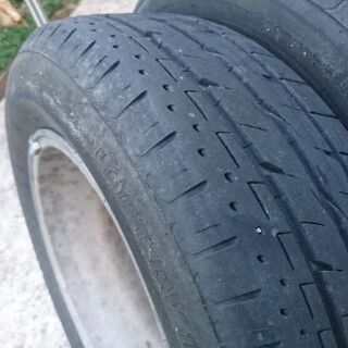 ヴォクシー 純正15インチホイール４本セット [タイヤ付き] の画像