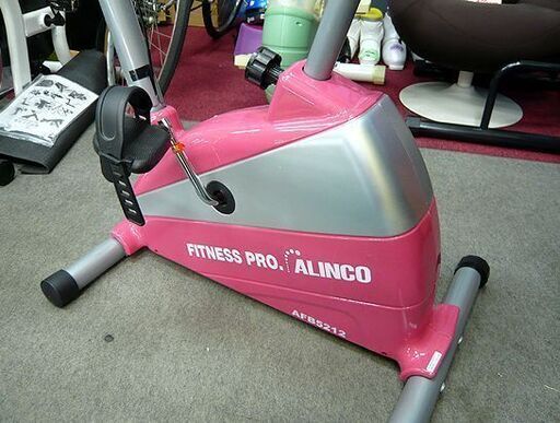 〇 札幌 エアロバイク ALINCO AFB5212 フィットネスバイク ダイエット トレーニング 筋トレ 心肺機能 おうち時間 本郷