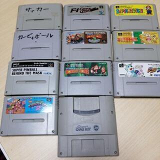 スーパーファミコンソフトまとめ売り