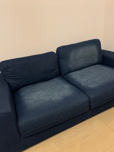 デニムソファ（〜2021月6月末まで/値下げしました）