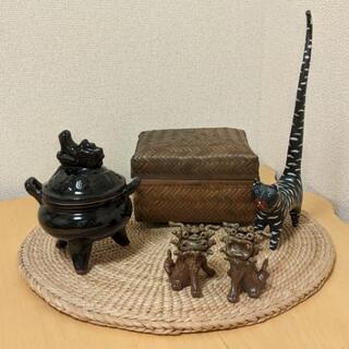 ★美品★アジアンテースト雑貨200円から　新品　オシャレ蚊取り線...