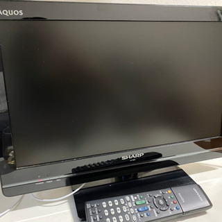 【引っ越しのため5/8まで】シャープ 19V型 液晶 テレビ  ...