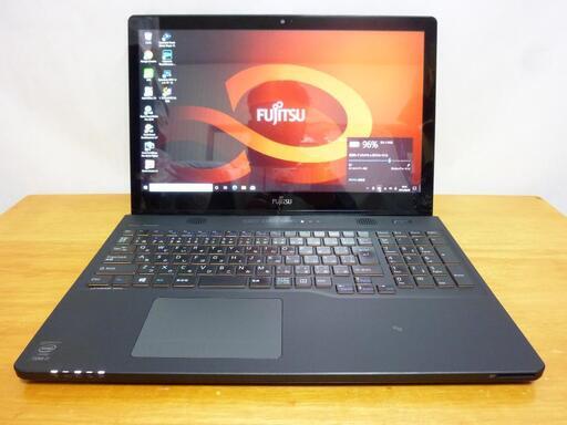 15.6型ワイド(LED液晶) フルHD(1920X1080)タッチパネル式8GB SSD480GB　 i7富士通