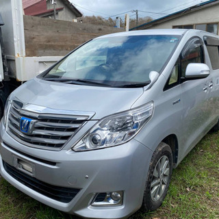 アルファード　ハイブリッド　4WD 7人　19万km