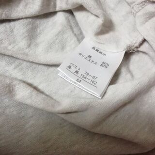 アンファス en face 半袖Tシャツ　生成り　Mサイズ　リオ　RIOの画像