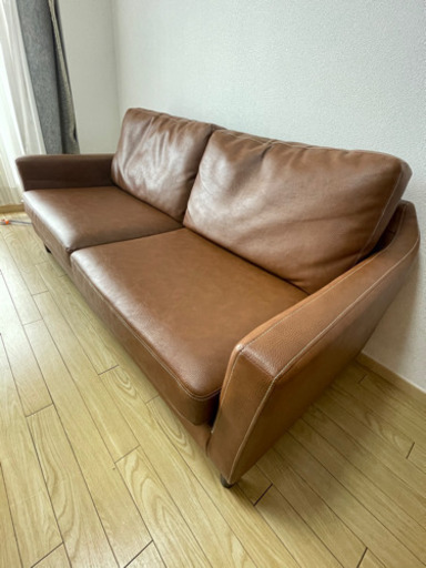 ソファ　モデルルーム展示品　ブラウン系