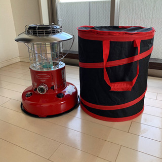 トヨトミ 2017年製 ランタン調 レインボーストーブ RL-25F レッド