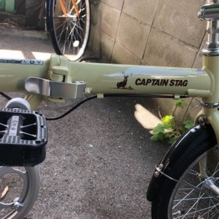 キャプテンスタッグ折り畳み自転車の画像