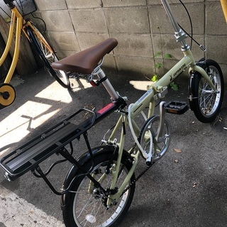 キャプテンスタッグ折り畳み自転車