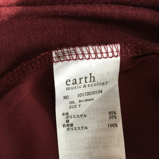 earth mystic＆ecology/ブラウス　カットソー　トップスの画像