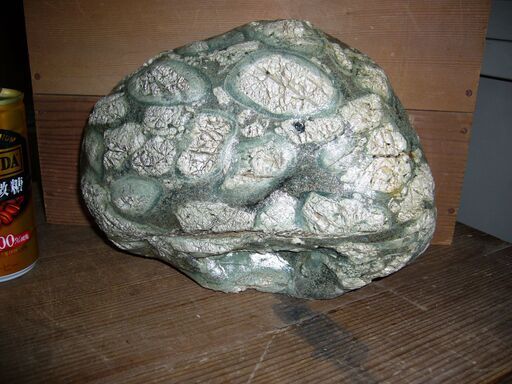 超希少・名品四万十青子持ち石