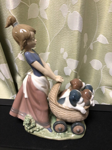 リヤドロ 子犬たちとお散歩