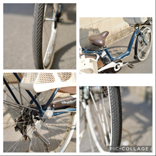 【首都圏無料配送】ブリヂストン アンジェリーノ 26インチ 4.0ah ②