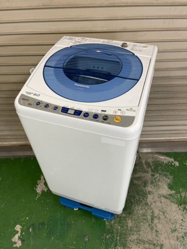 Panasonic 全自動電気洗濯機 6.0kg 2011年製 青/白