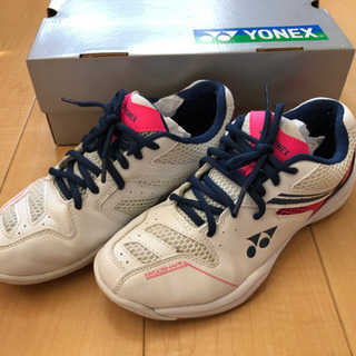 【中古】バドミントンシューズ（室内シューズ）
