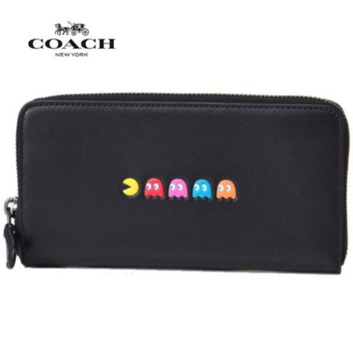 COACH パックマンコラボ  長財布