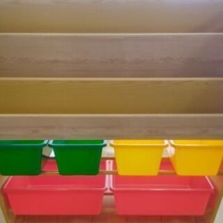 (交渉中)本とおもちゃ棚 本棚 収納