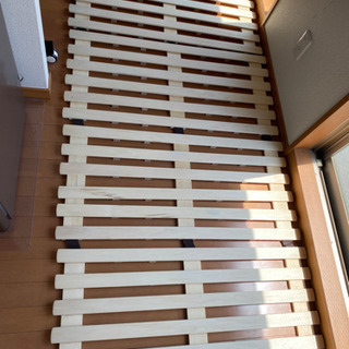 【無料!!】4つ折りすのこベッド差し上げます！の画像