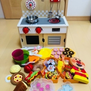 お話し中　ハペ　ミニキッチン　おままごとセット　