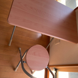 【1000円!!】折りたたみデスク&チェア売ります！の画像