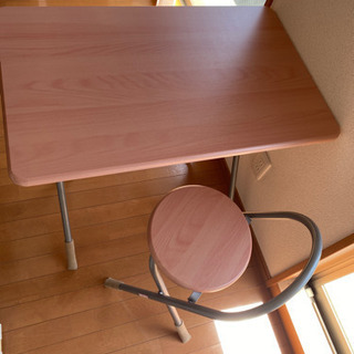 【1000円!!】折りたたみデスク&チェア売ります！の画像