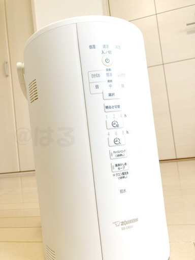 【2021年購入】象印：スチーム式加湿器(EE-DB50／大容量4.0L／最新モデル）