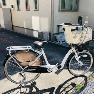 【売却済】子供乗せ　自転車　ブリヂストン
