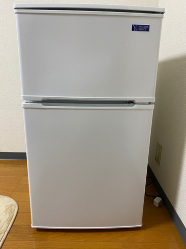 【未使用】2ドア冷蔵庫