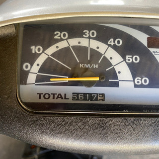 原付 スズキ レッツ2  2スト車両   普通に走りますの画像