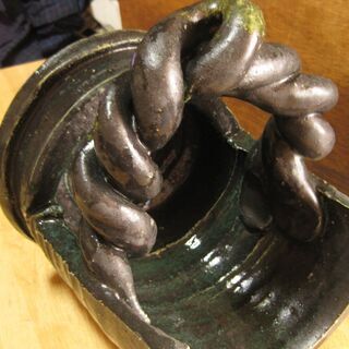 貴重品　ひろ窯　藤井敬之・作　習作・天衣無縫オブジェ②　新品未使用の画像