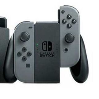 Switchジョイコン・ジョイコングリップ(任天堂純正品・未使用)の画像