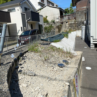 草むしりの画像