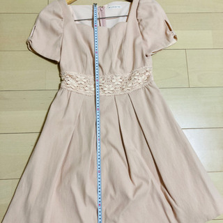 ワンピース ドレス　ウィルセレクション　パフスリーブ　ワンピースの画像