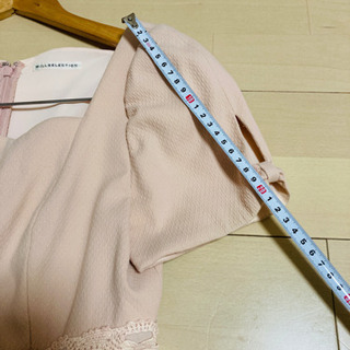 ワンピース ドレス　ウィルセレクション　パフスリーブ　ワンピースの画像