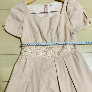 ワンピース ドレス　ウィルセレクション　パフスリーブ　ワンピースの画像