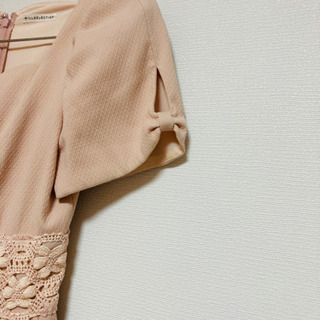ワンピース ドレス　ウィルセレクション　パフスリーブ　ワンピースの画像