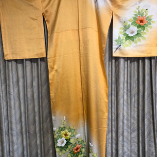 正絹　付け下げ着物の画像