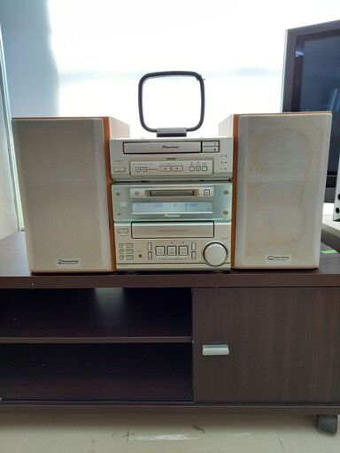 取引場所　南観音　K2104-300　Pioneer/パイオニア　CD/MDミニコンポーネントシステム　X-RS7