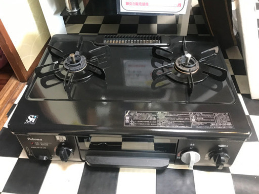 【リサイクルサービス八光　安心の1か月保証　配達・設置OK】パロマ ガステーブル IC-331SB-L LP プロパンガス用